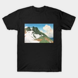 Asahigadake from Mount Hakuba by Kawase Hasui T-Shirt